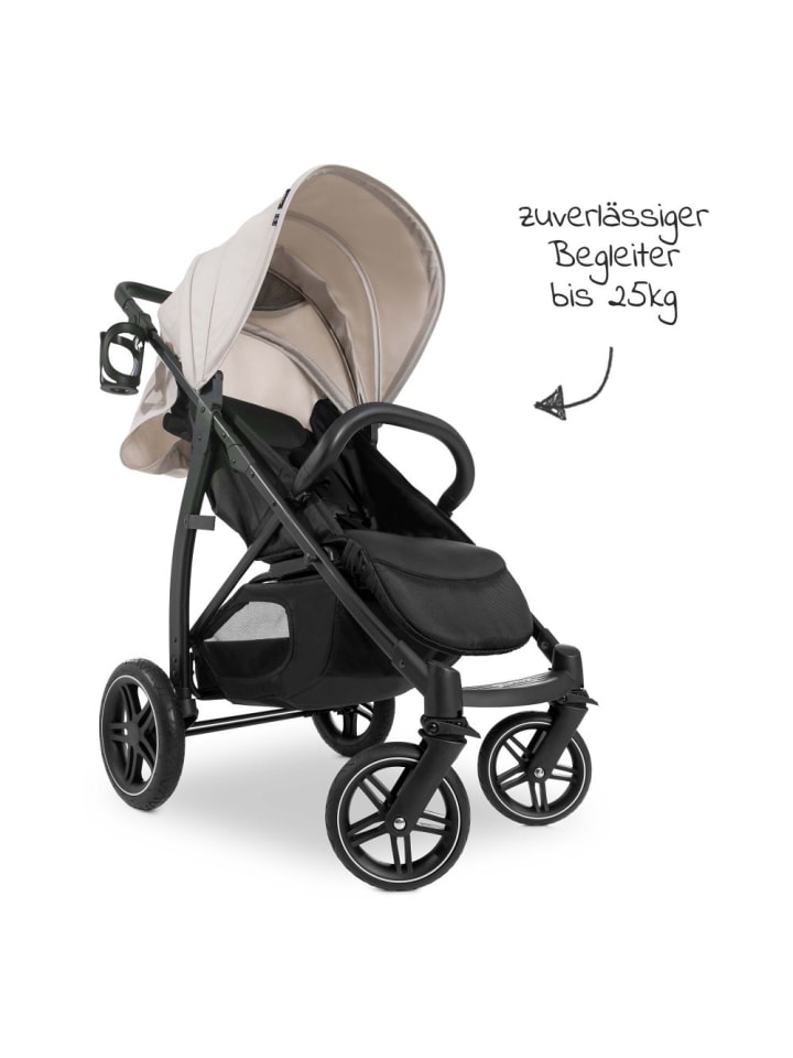 Hauck Buggy Rapid 4D (bis 25 kg) - XL Verdeck & All-Terrain in schwarz,gruen günstig kaufen onesize