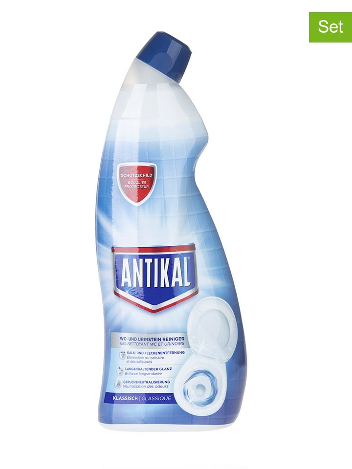 ANTIKAL 8er-Set: WC-Reiniger 