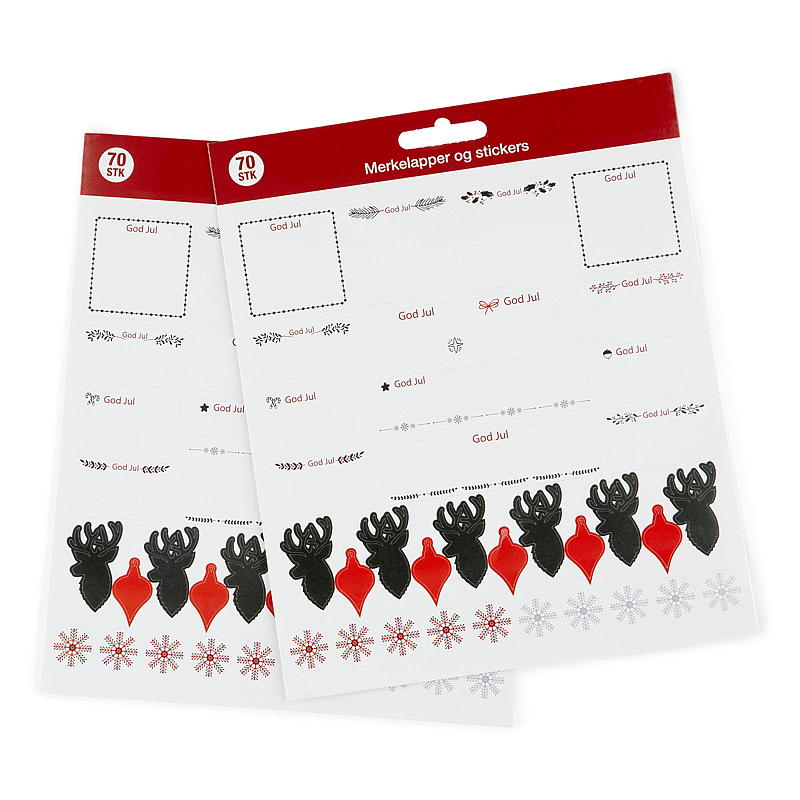 Home Merkelapp/stickers 70 stk