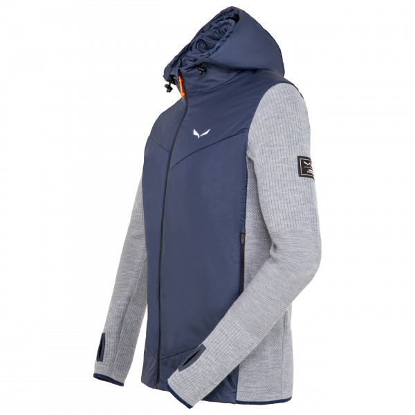 Salewa - Fanes Engineered Alpine Merino Hybrid Jacket - Merinojacke