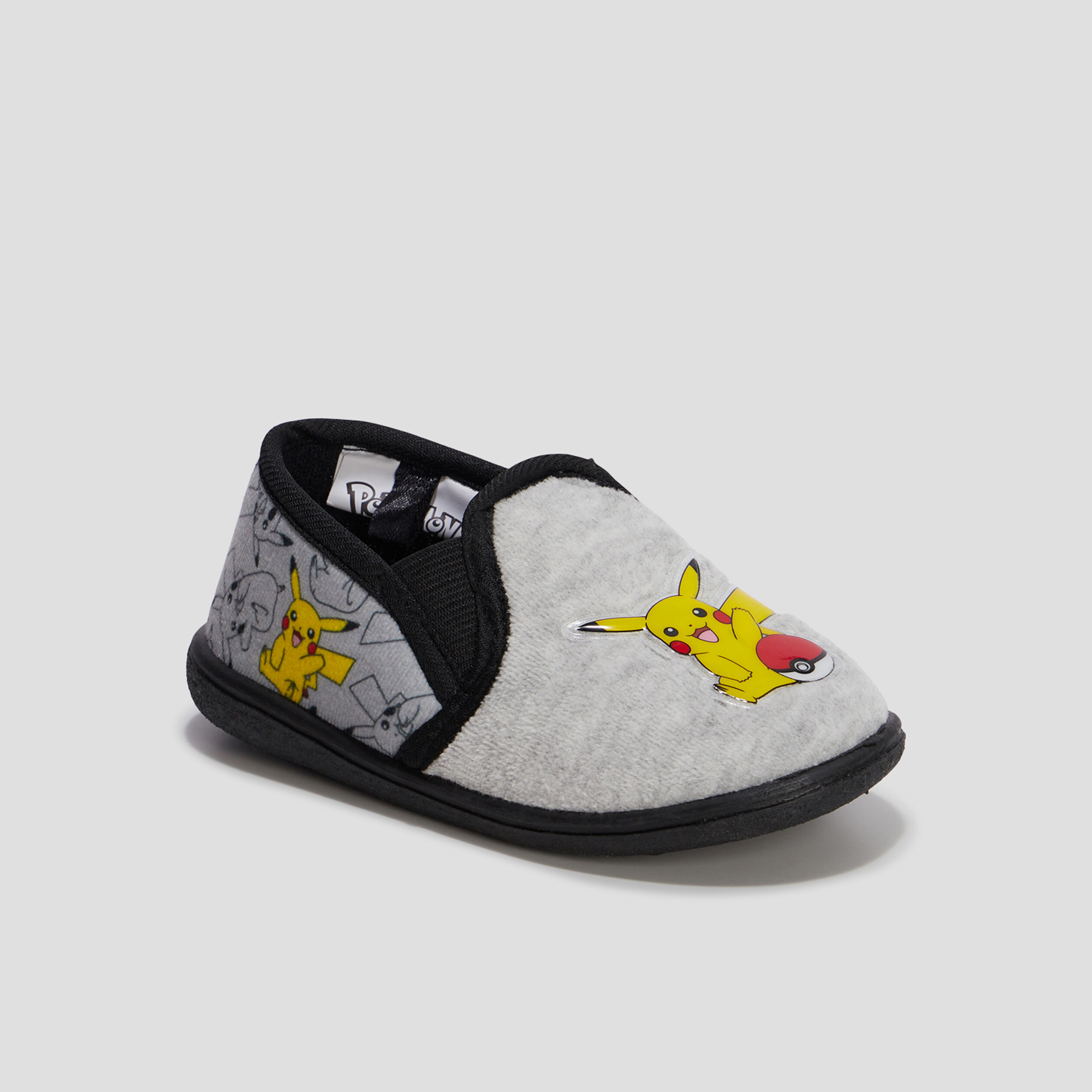 Chaussons sans-gêne Pokémon gris garçon | La Halle