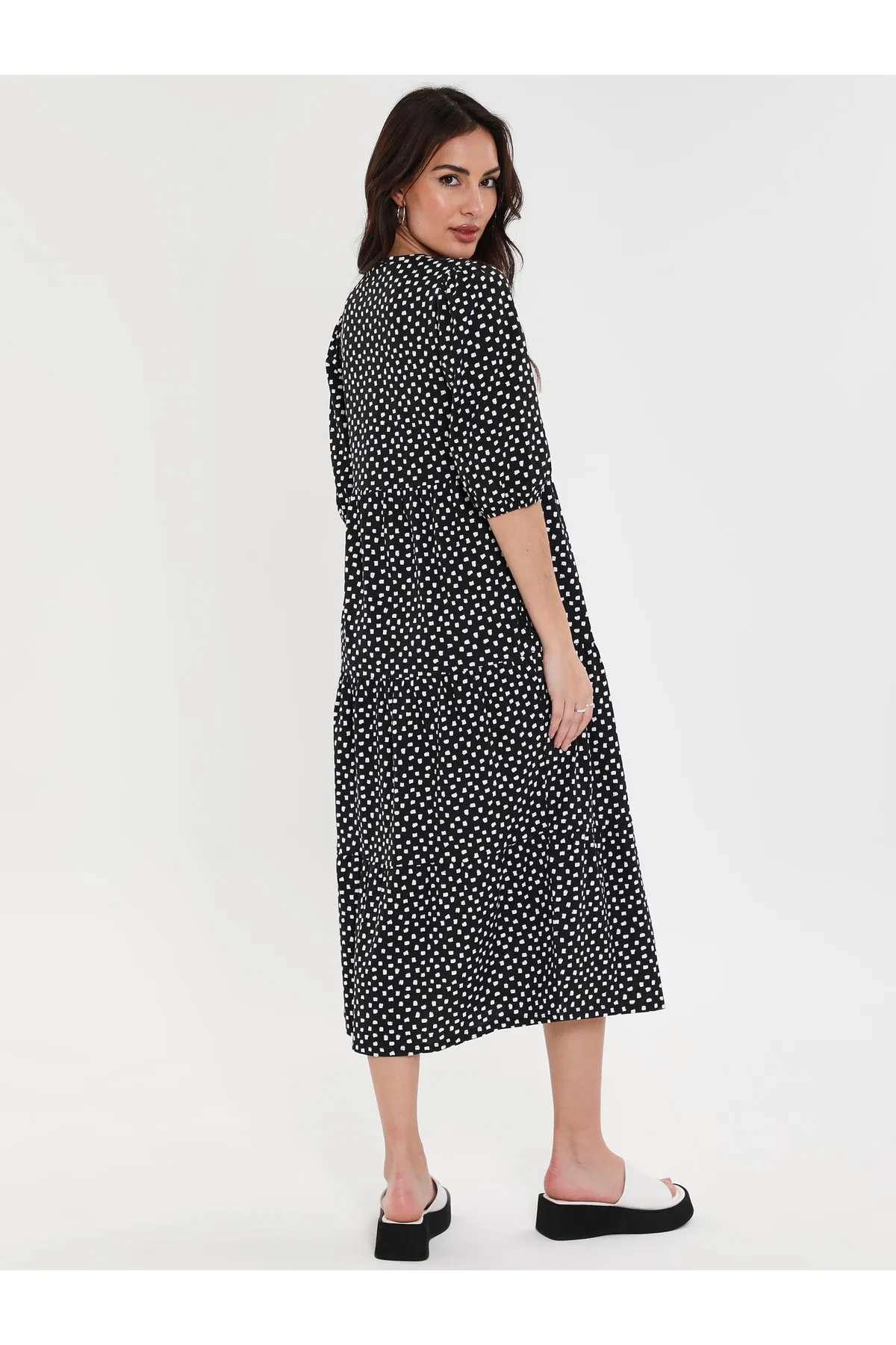 Threadbare  Kleid THB Finn Midi Tiered Dress