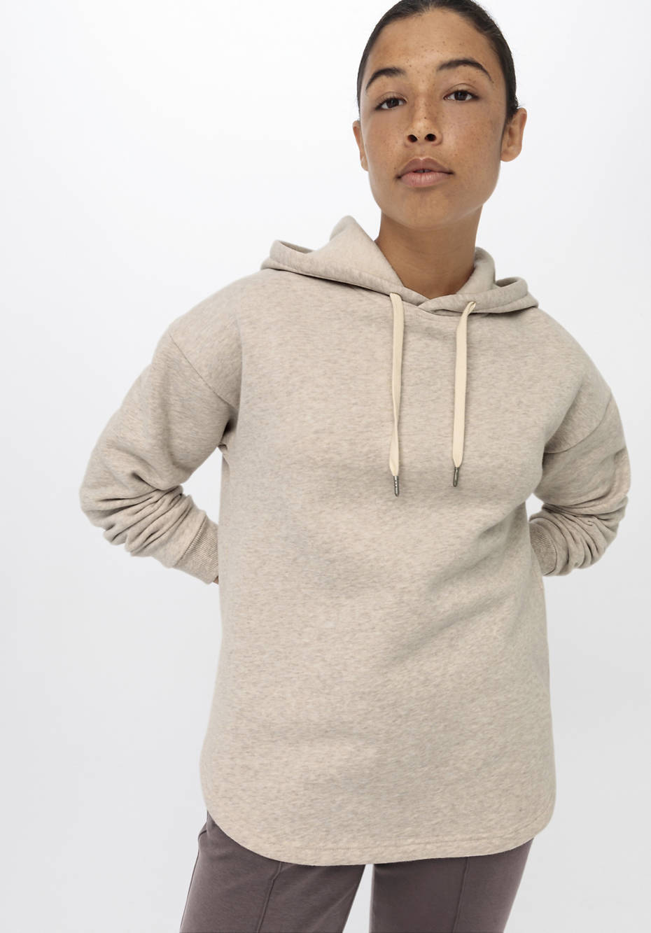 Hoodie aus reiner Bio-Baumwolle