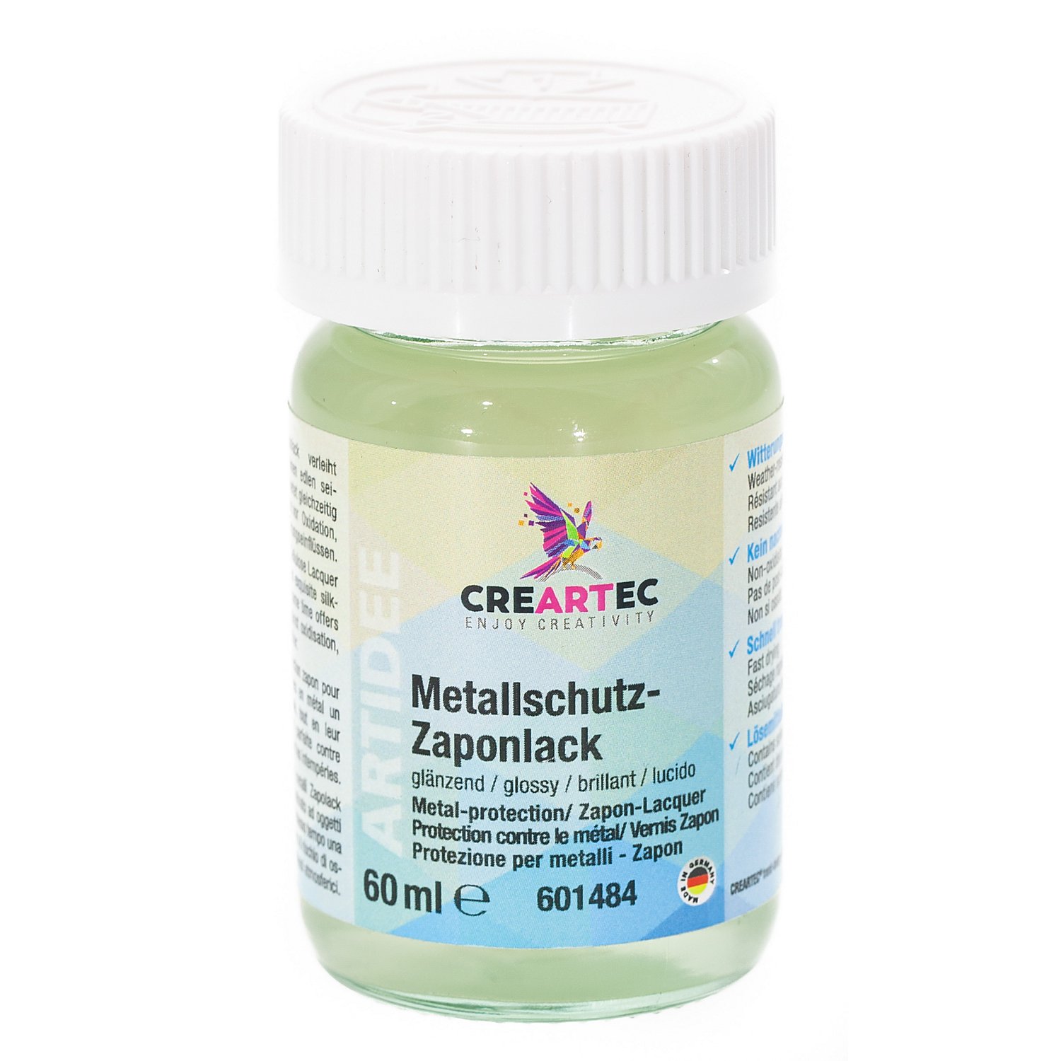 Zaponlack für Blattmetall, 60 ml