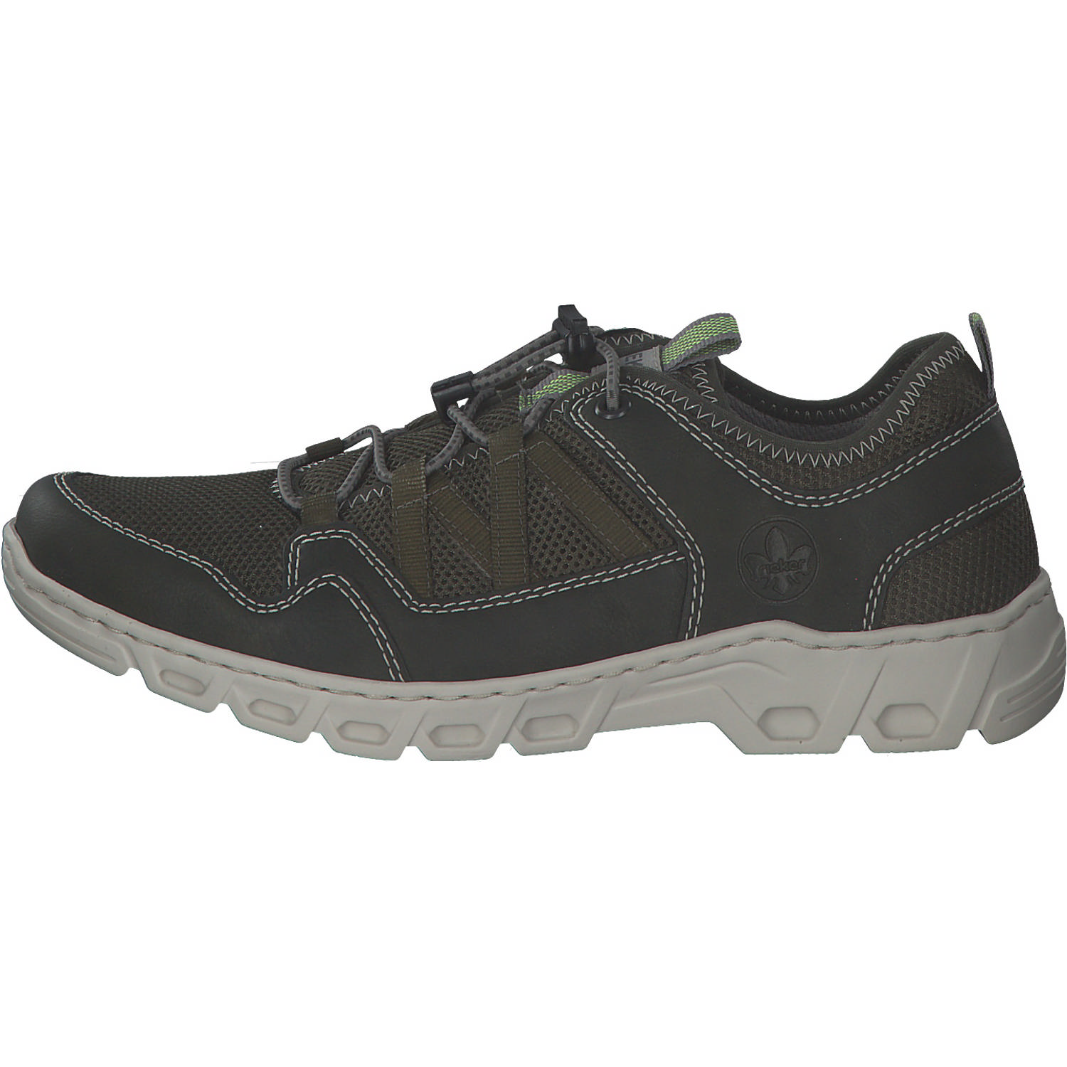 Rieker 14555, Sneakers Low, Herren, Grün