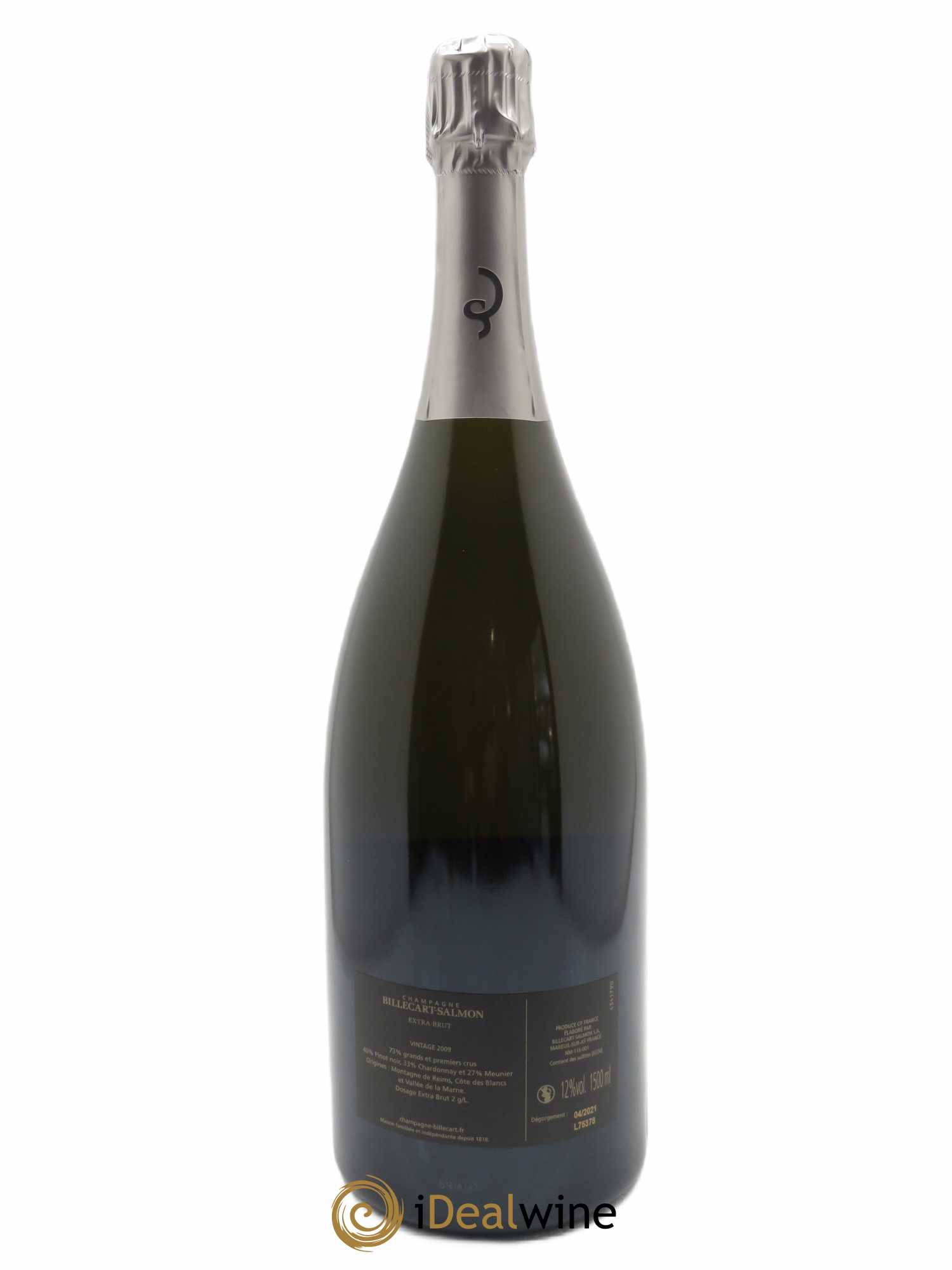 Brut Réserve Billecart-Salmon   - Lot de 1 Bouteille