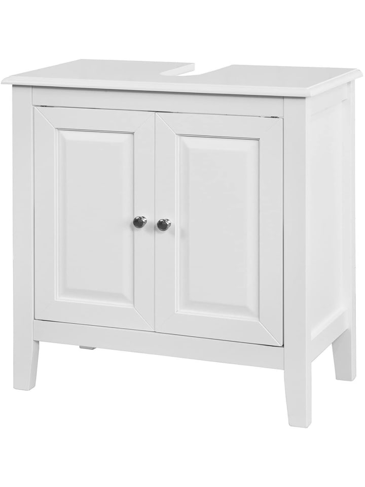 SoBuy Waschbeckenunterschrank in Weiß - (B)60 x (H)62 x (T)30cm günstig kaufen onesize
