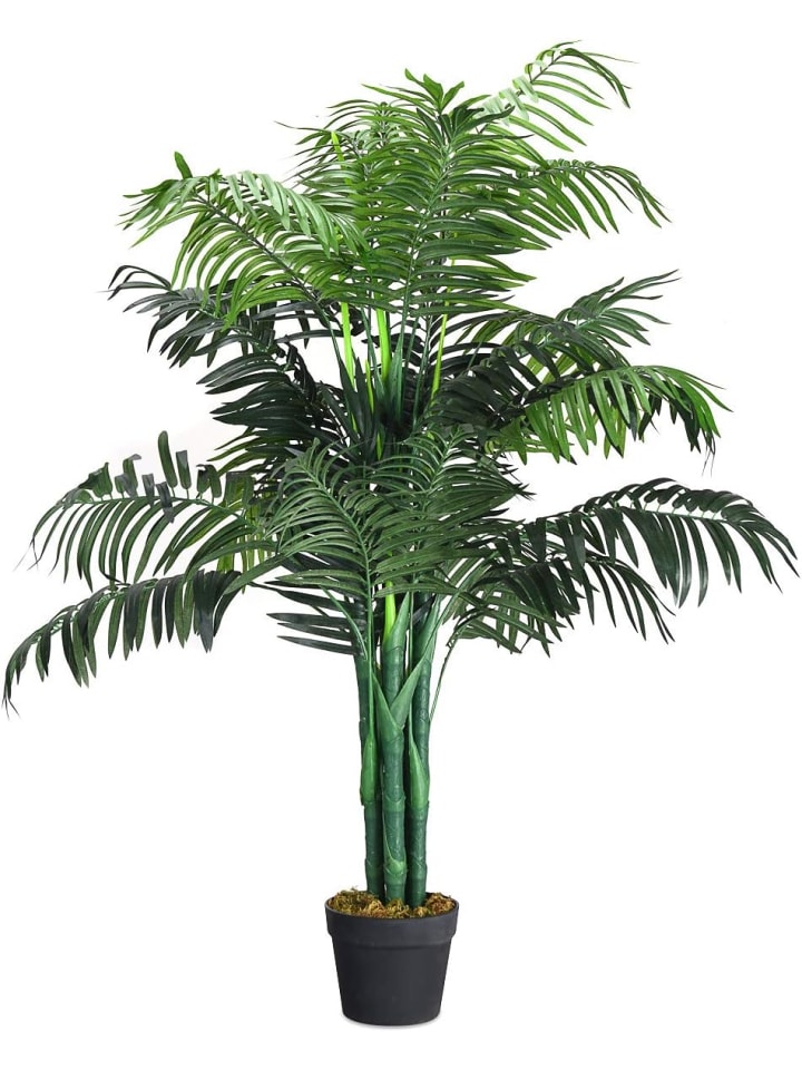 COSTWAY Zimmerpalme in Grün günstig kaufen 110 cm