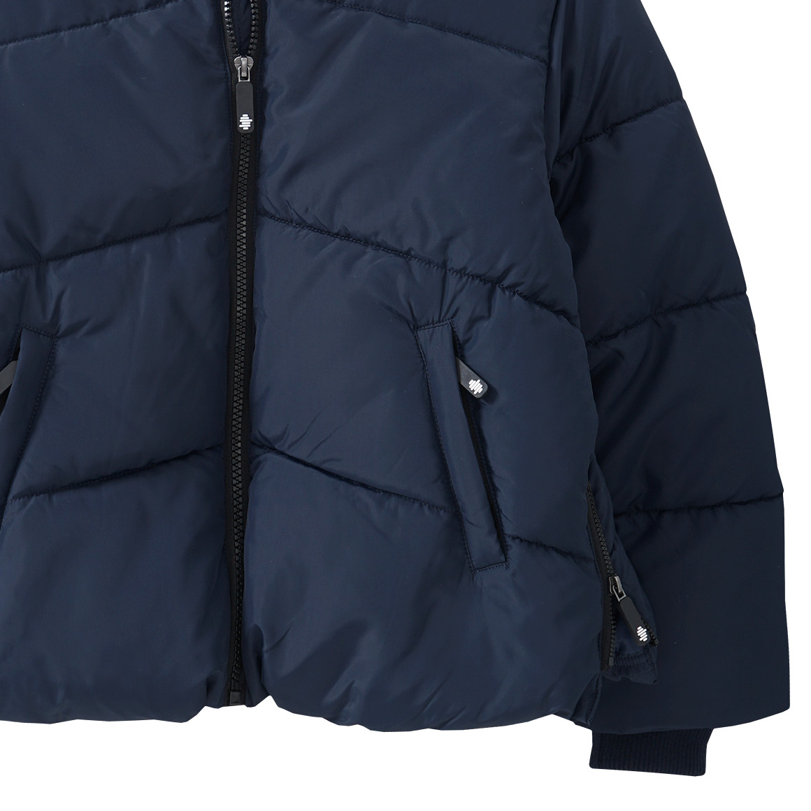 Mädchen Steppjacke mit Kapuze