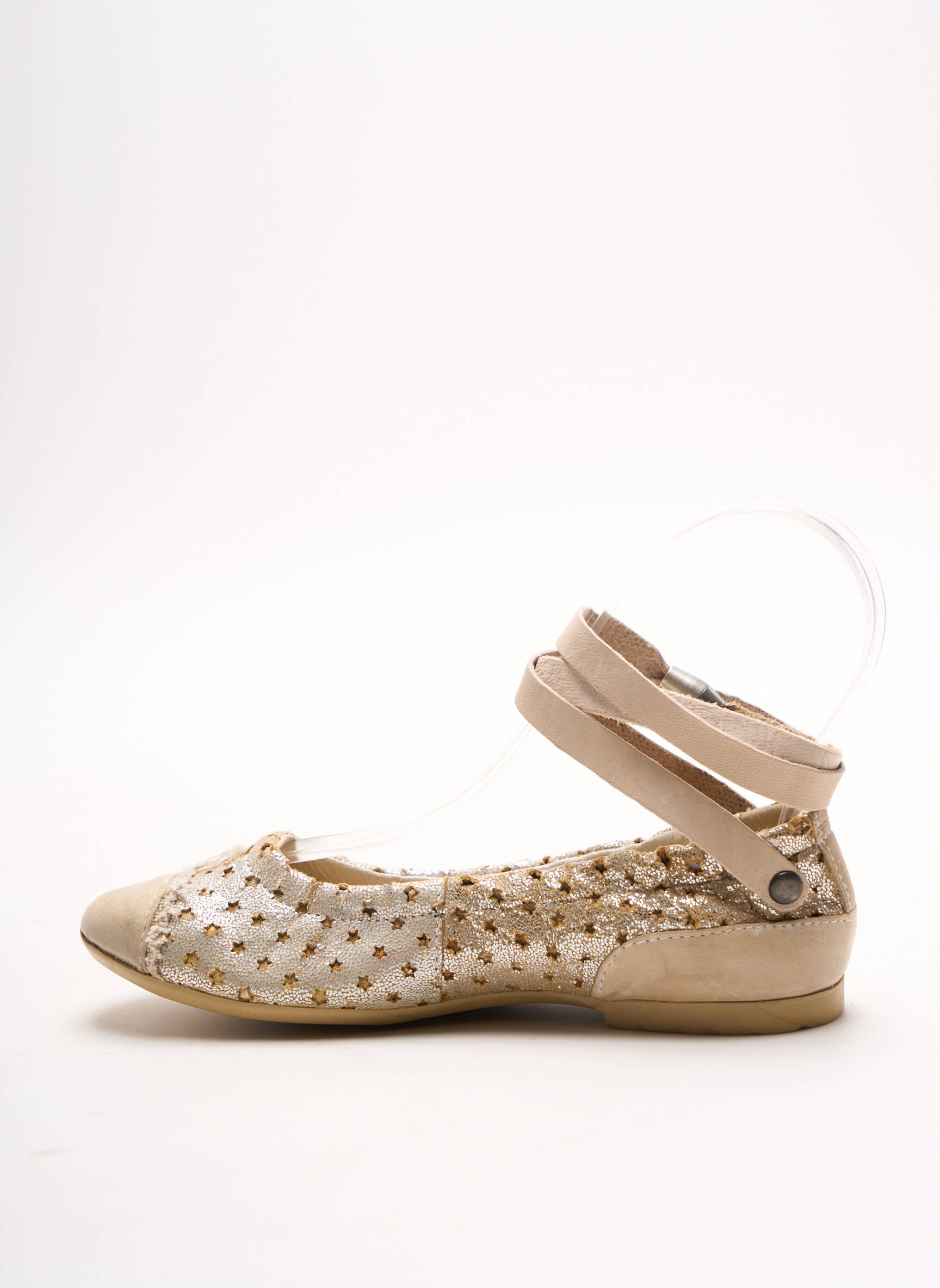 Ikks Ballerines Fille couleur beige
