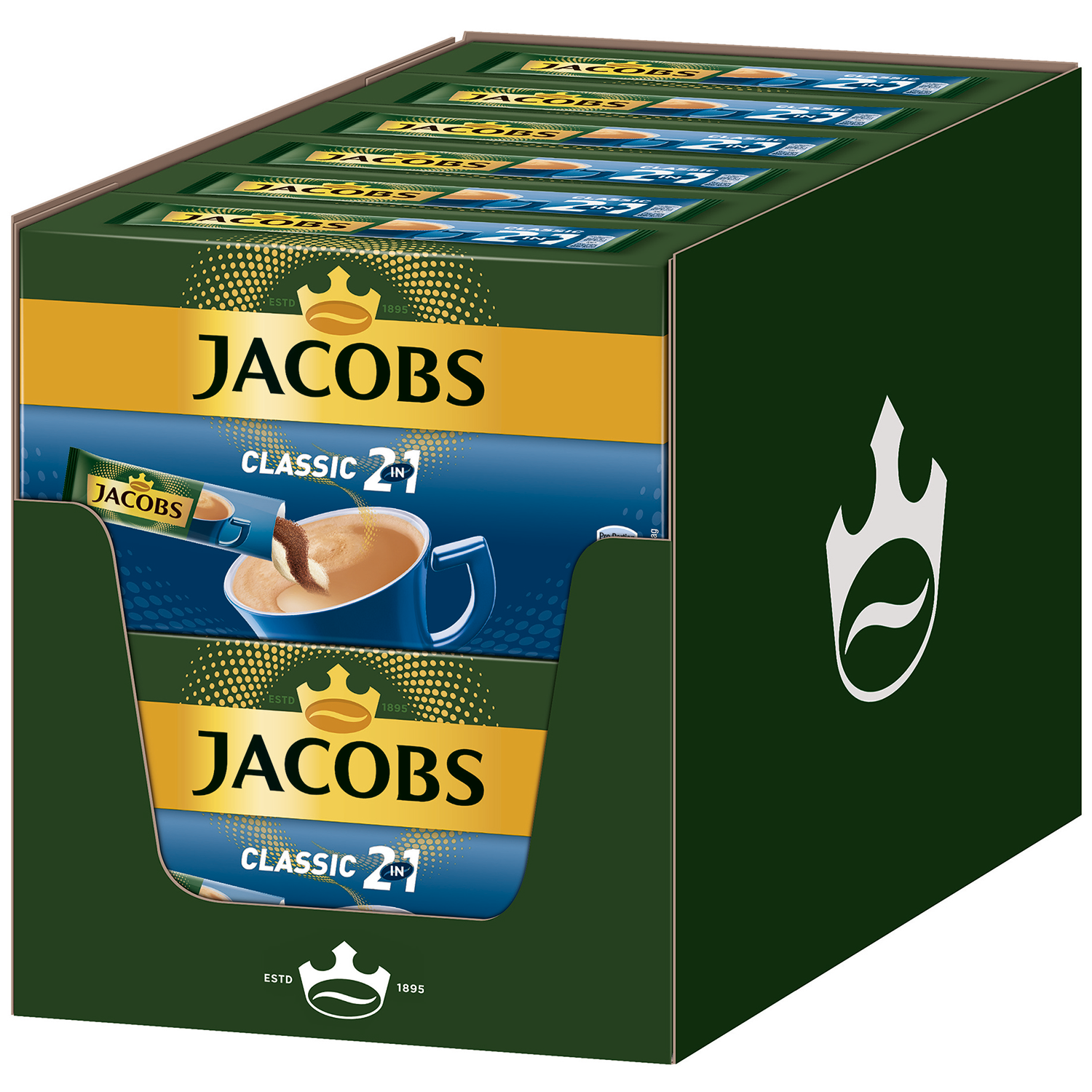 Jacobs Classic 2in1 Sticks 10er