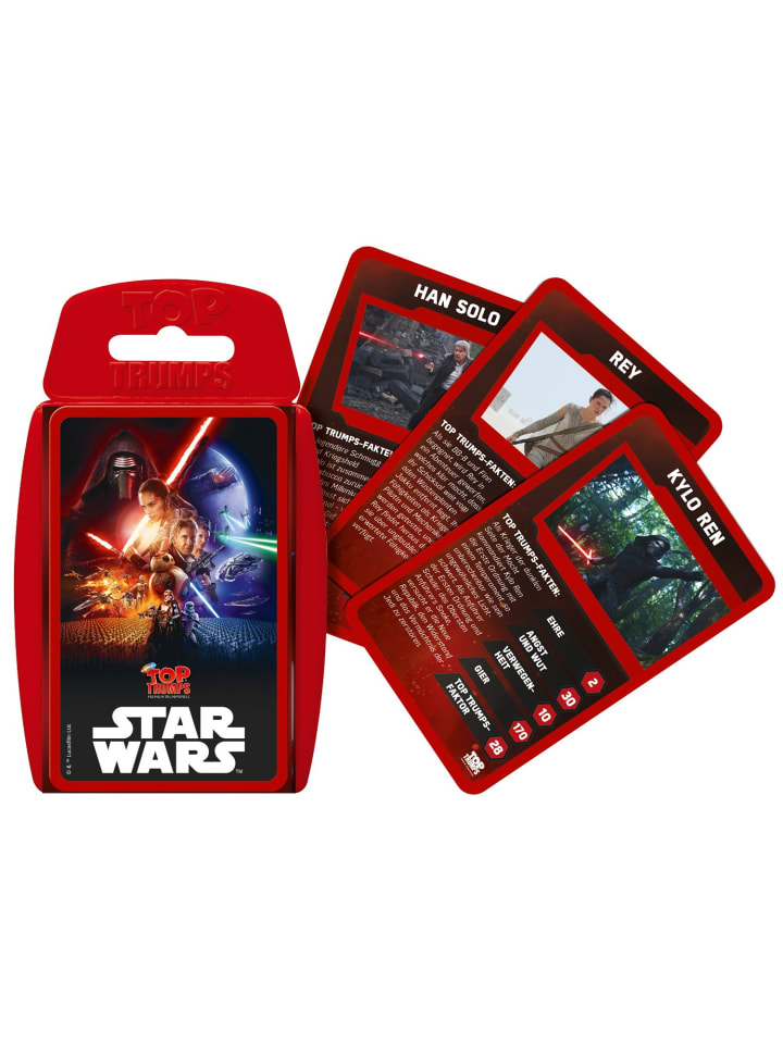 Winning Moves Top Trumps Star Wars - Episode 7 Kartenspiel Karten Spiel Quartett in bunt günstig kaufen onesize