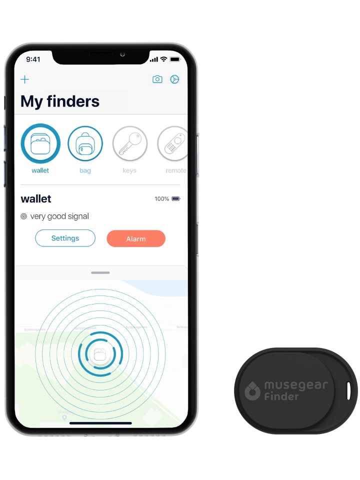 musegear Bluetooth-Schlüsselfinder 