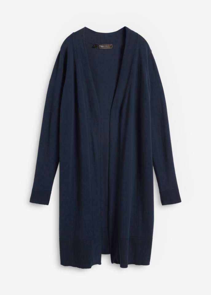 Longstrickjacke