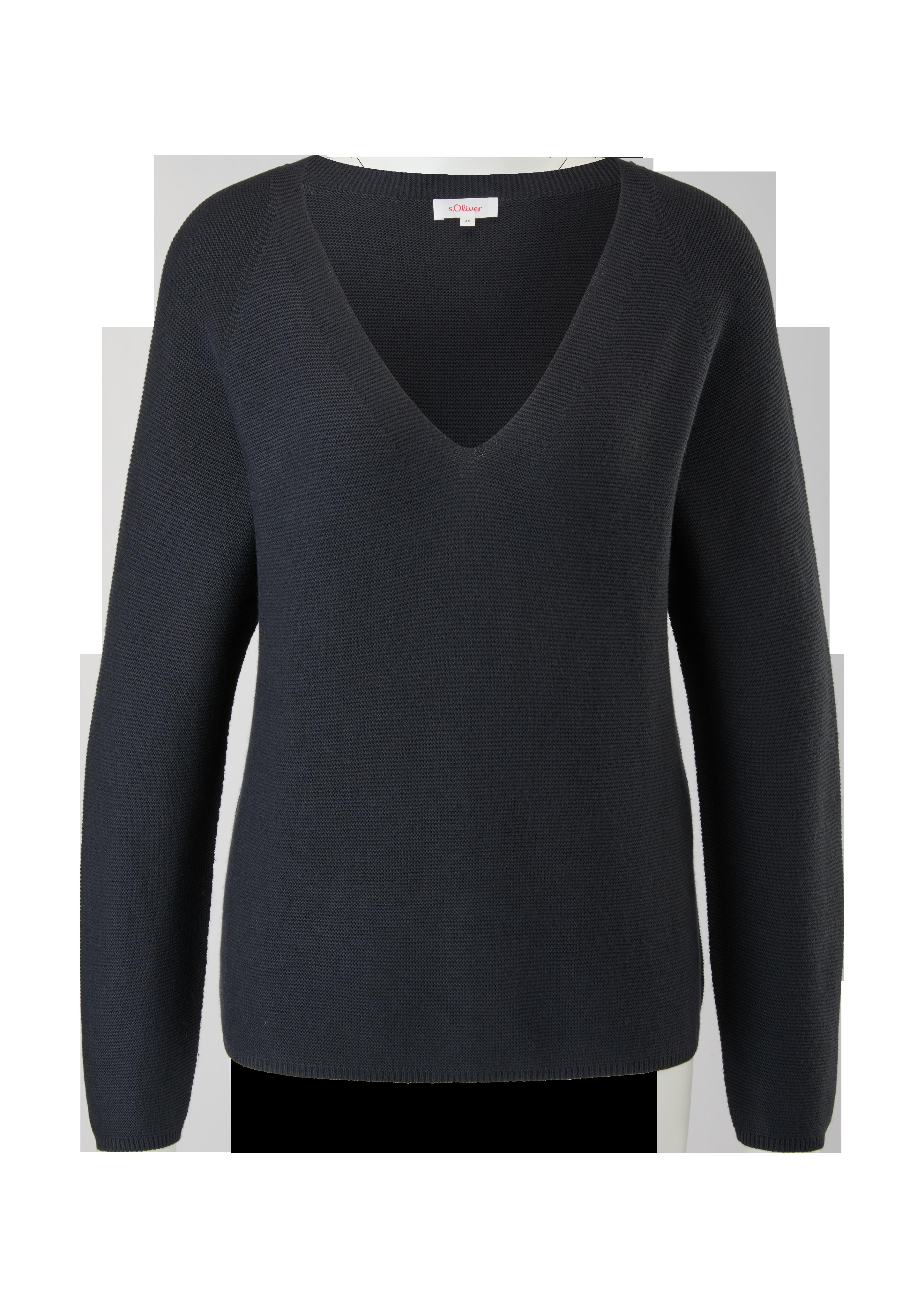 Strickpullover mit V-Neck  2120355-5989