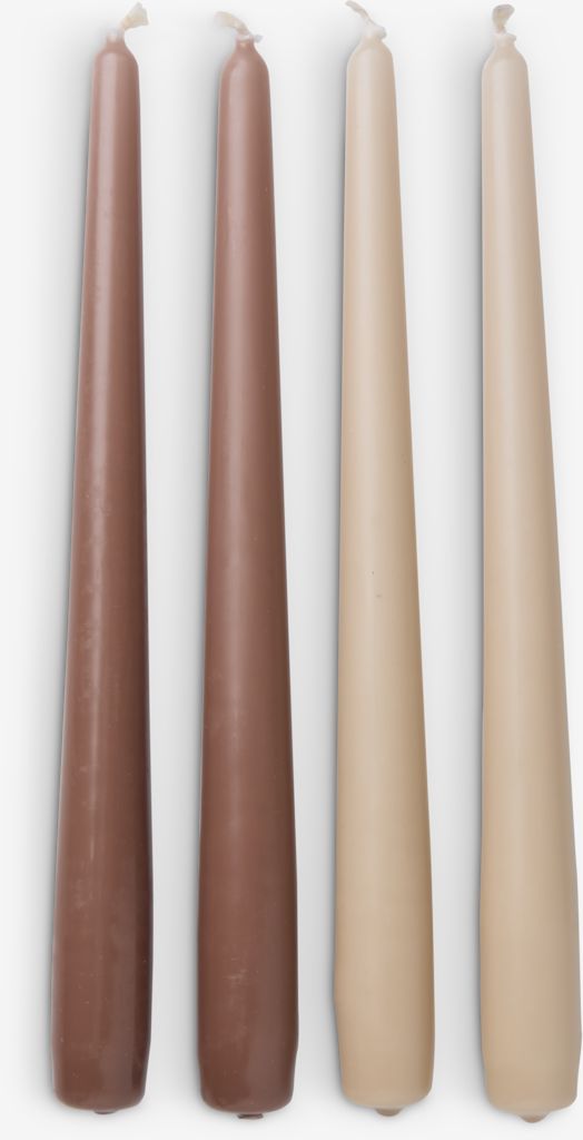 HEINO Light HEINO beige/brown height 25 cm 4 pcs/pack