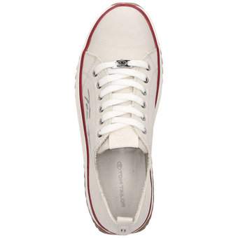 Tom Tailor Plateau Sneaker in weiß