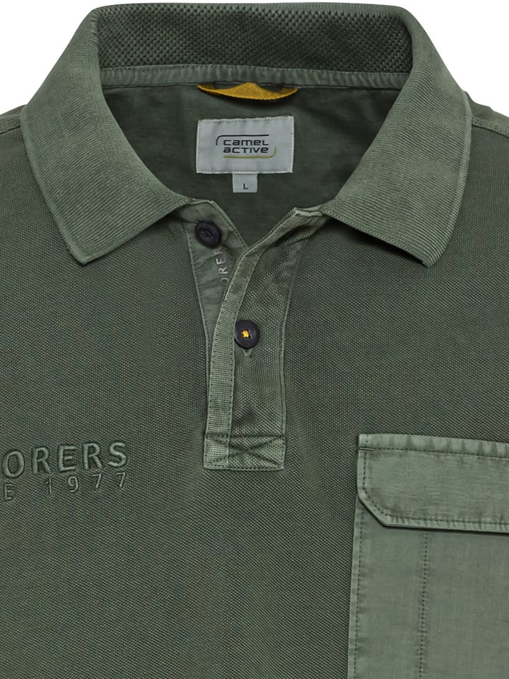 Camel Active Poloshirt in Khaki günstig kaufen