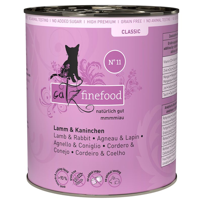 Sparpaket catz finefood 12 x 800 g zu TOP-Preisen