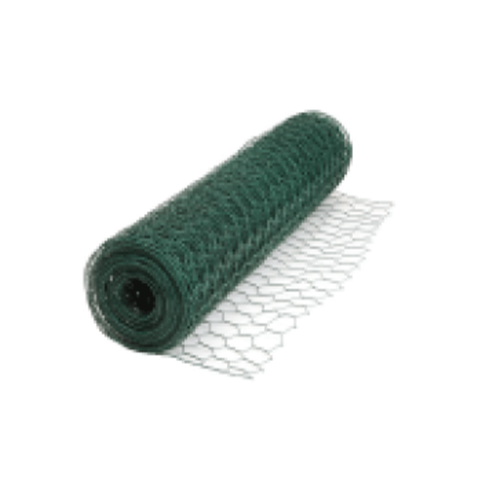 Powertec Garden HC Home & Living Drahtgitter PVC-ummantelt, HEXAGONAL ca. 10 x 0,5 m