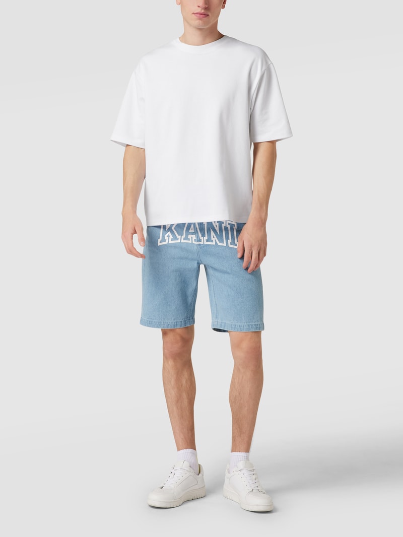 Bermudas  im 5-Pocket-Design Modell 'Serif' in jeans