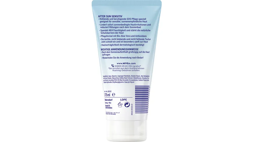NIVEA SUN After Sun Sensitiv SOS 175 ml