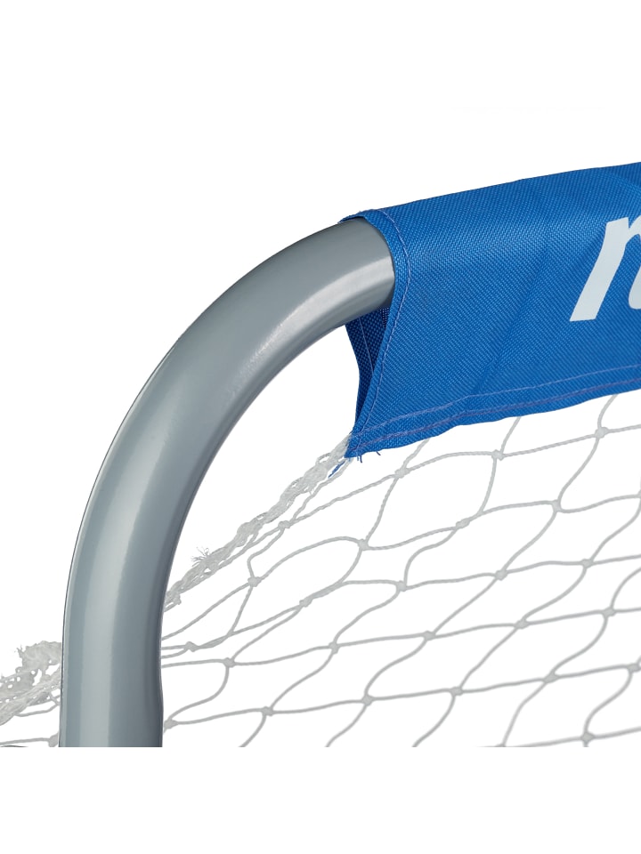 relaxdays 2 x Fußballtor in Blau - (B)150 x (H)110 x (T)75 cm günstig kaufen onesize