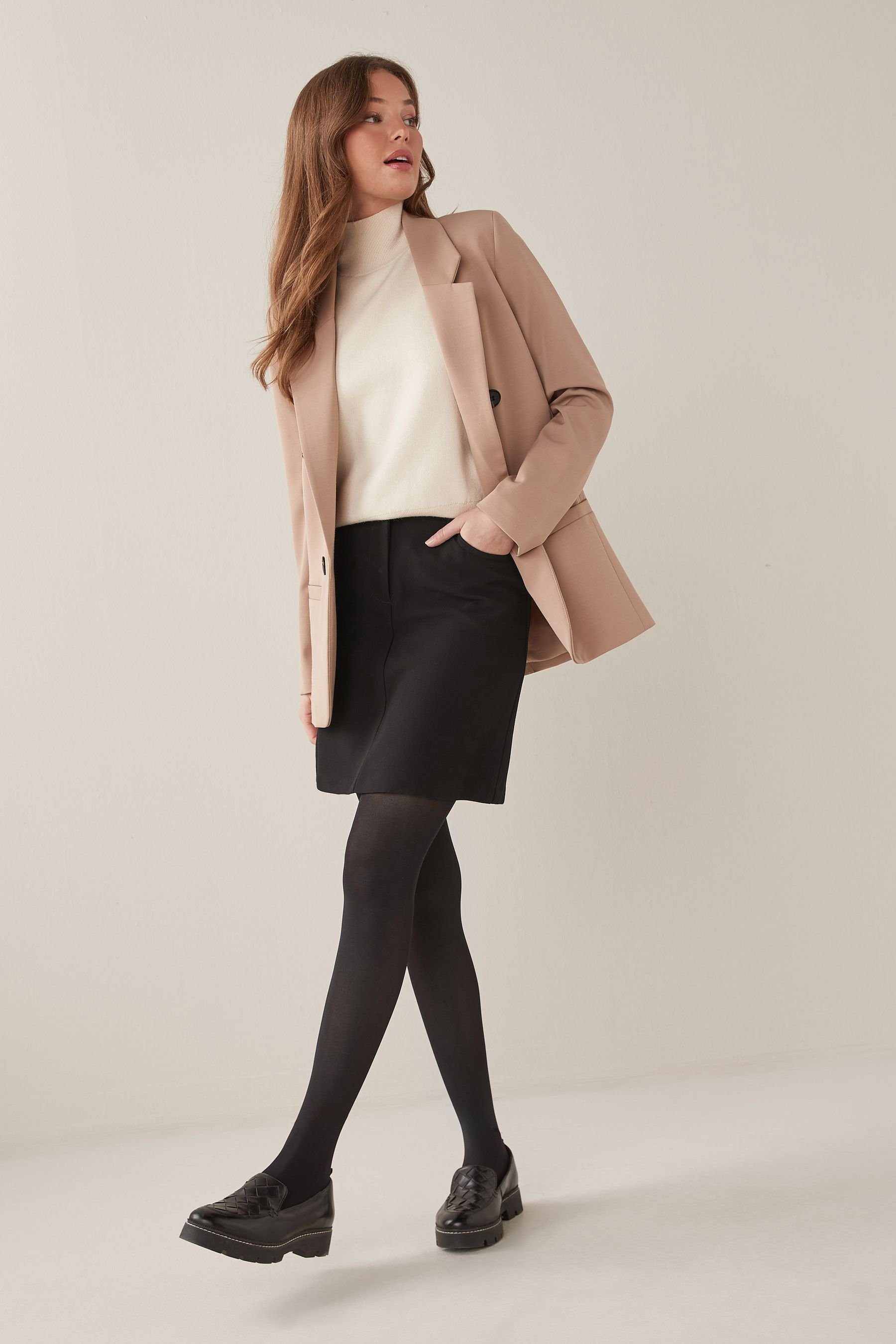 Next Minirock Tailored Fit Minirock (1-tlg)