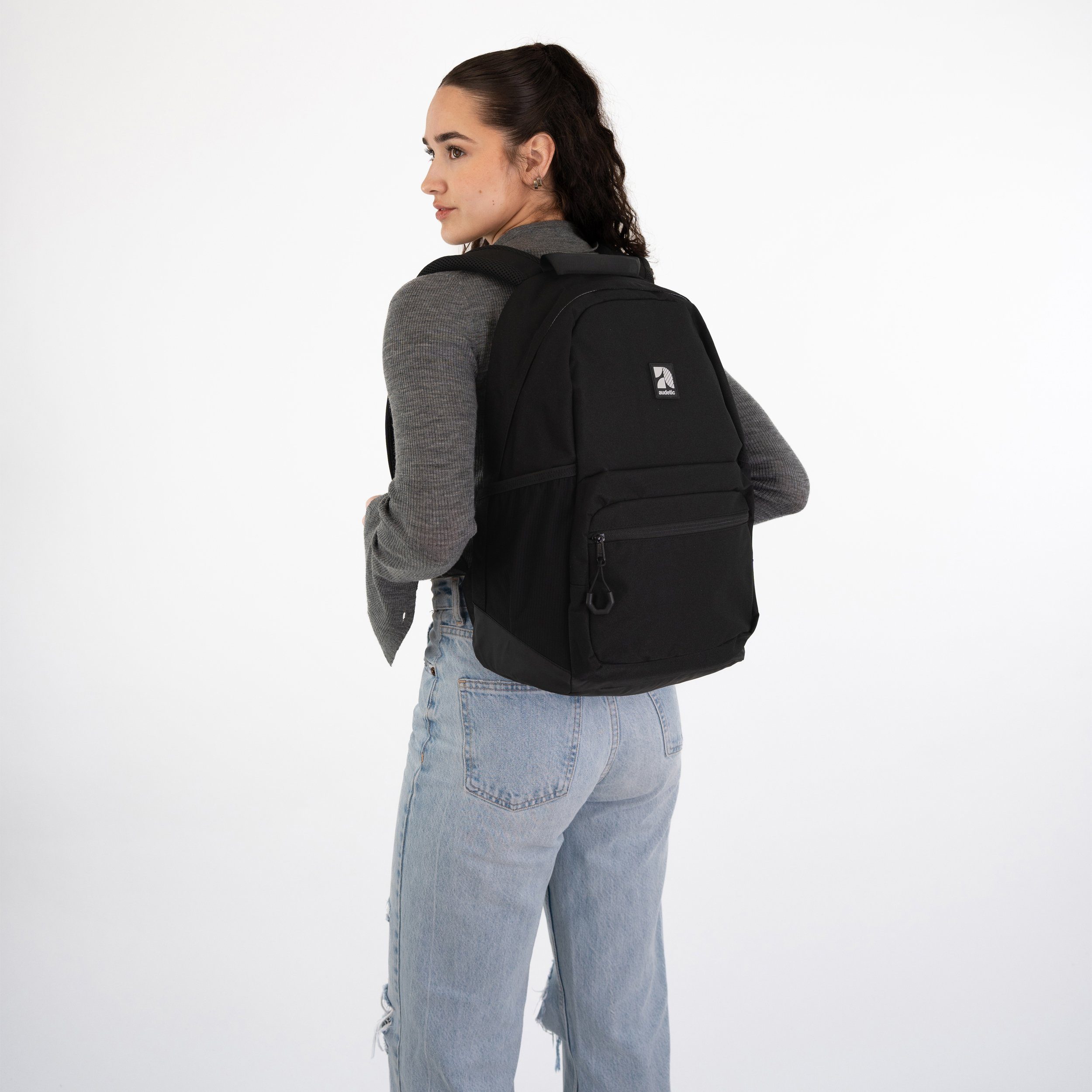 audetic Schulrucksack FLEX Rucksack Schule Schulrucksack Mädchen Jungen (Keine Set), Viele Fächer, Laptopfach, Wasserabweisend