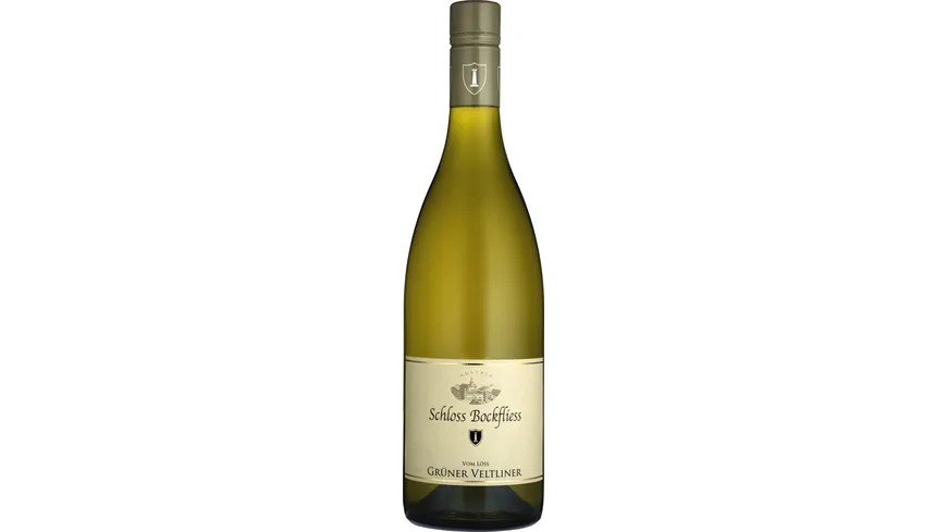 Schloss Bockfliess Grüner Veltiner Weißwein, trocken 0.75 l
