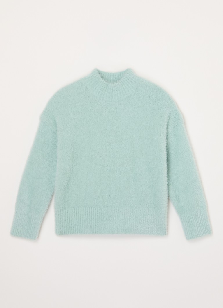 Pulover Benetton Chunky Knit cu guler înalt