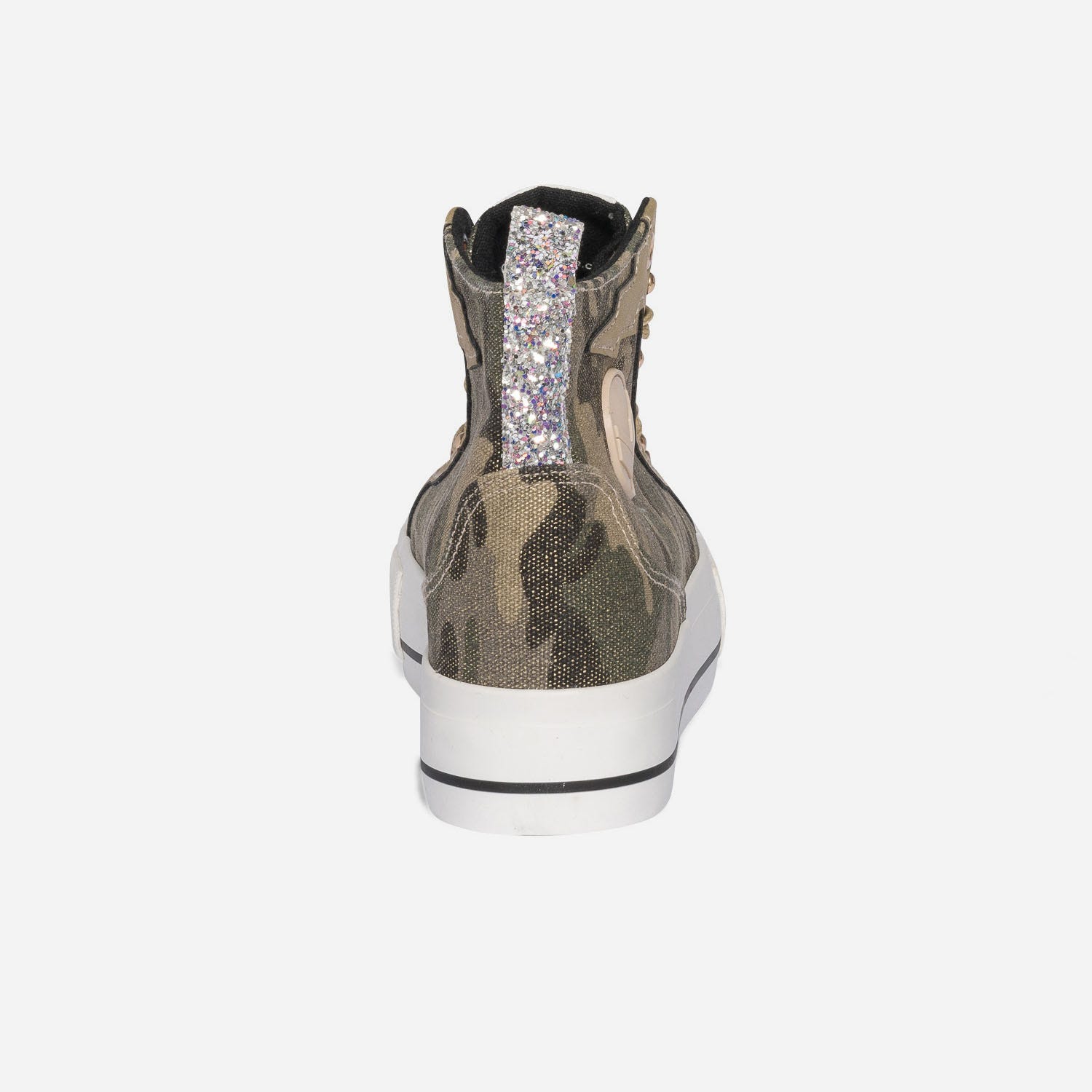 Basket KAPORAL kaki en toile camouflage