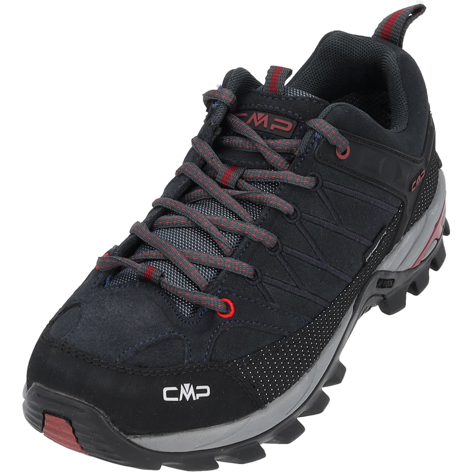 CMP Rigel Low 3Q13247, Trekkingschuhe, Herren, Schwarz (Asphalt-Syrah)