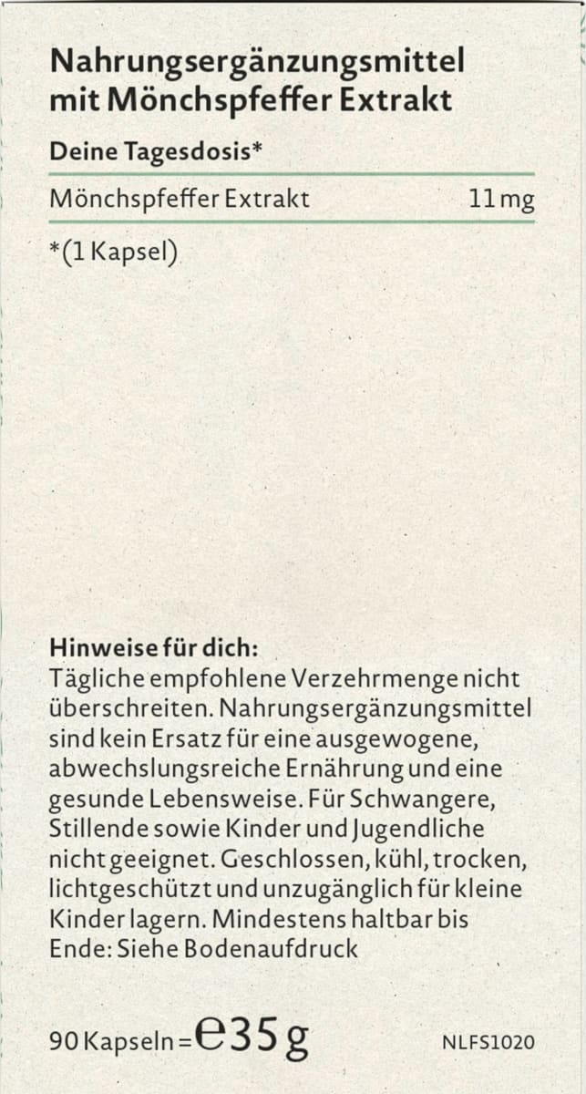 Mönchspfeffer Kapseln 90 St, 35 g