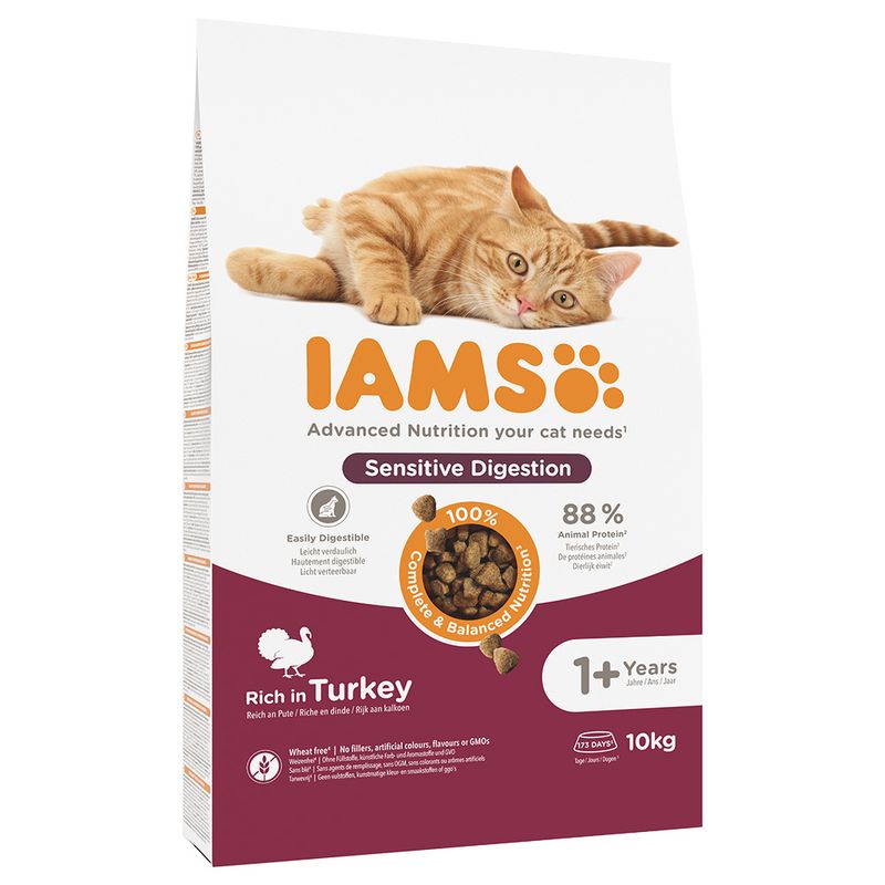 IAMS Advanced Nutrition Sensitive Digestion mit Pute | bitiba.de
