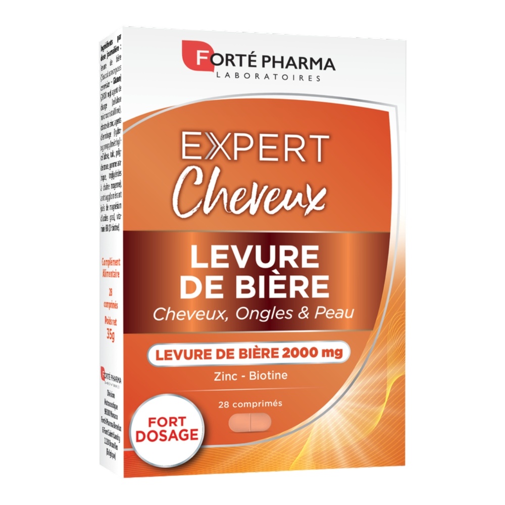 FORTE PHARMA Expert Levure de bière 28 comprimés Complément Alimentaire Cheveux