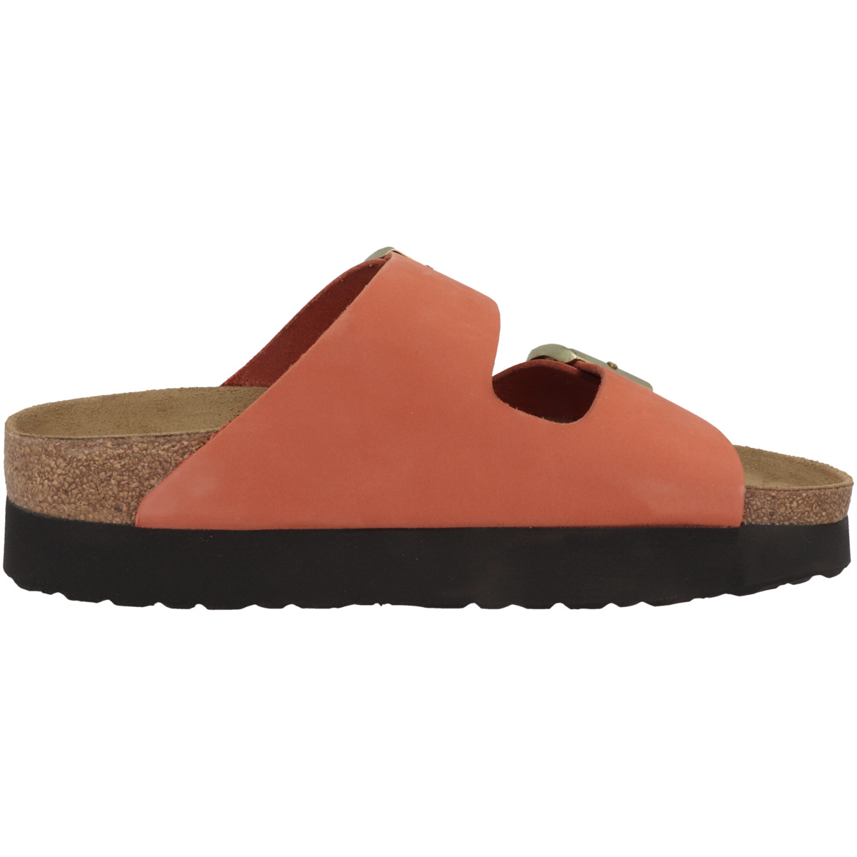 Papillio Arizona Platform Nubukleder schmal Sandale orange