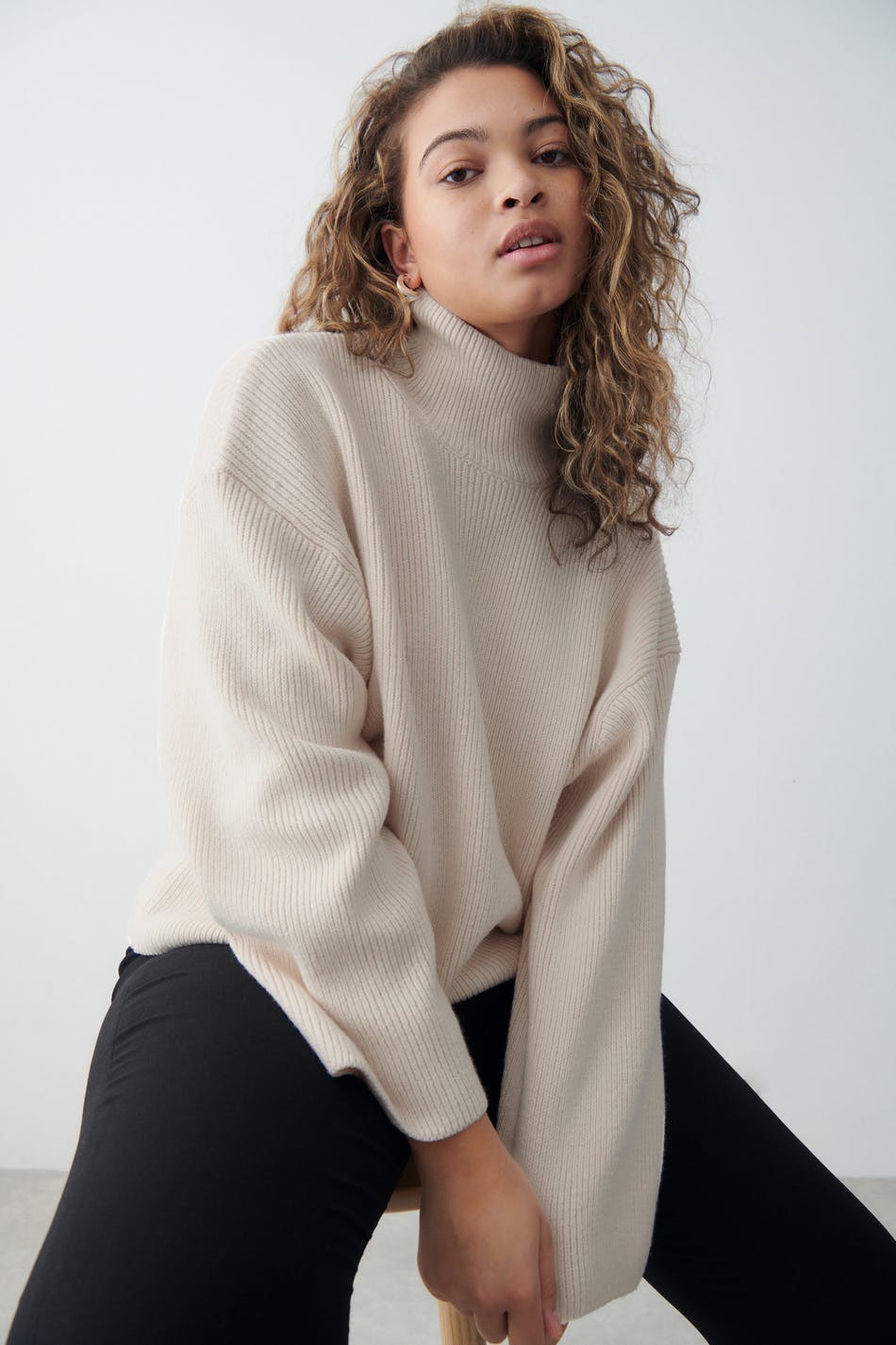 Maisie knitted sweater