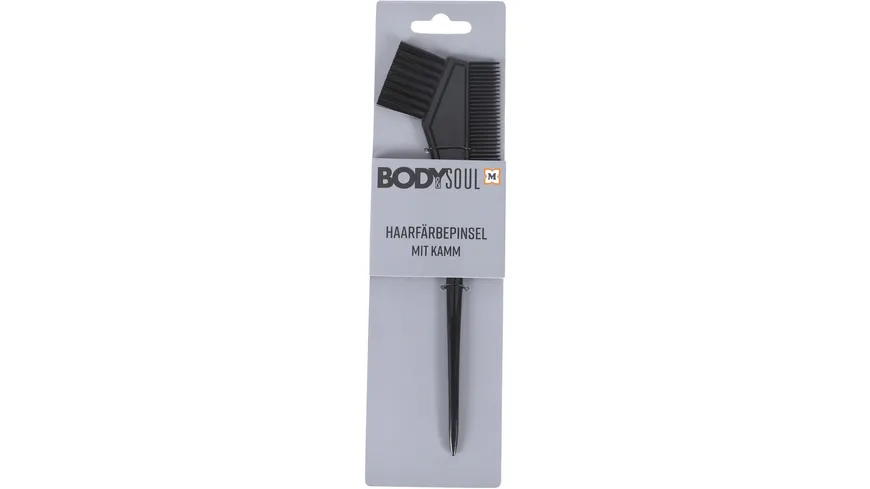 BODY&SOUL Haarfärbepinsel & Kamm