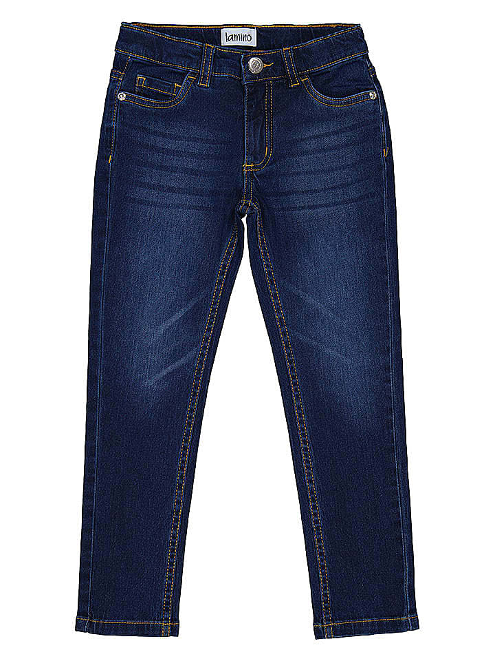 lamino Jeans - Slim fit Super Soft - in Dunkelblau günstig kaufen 116