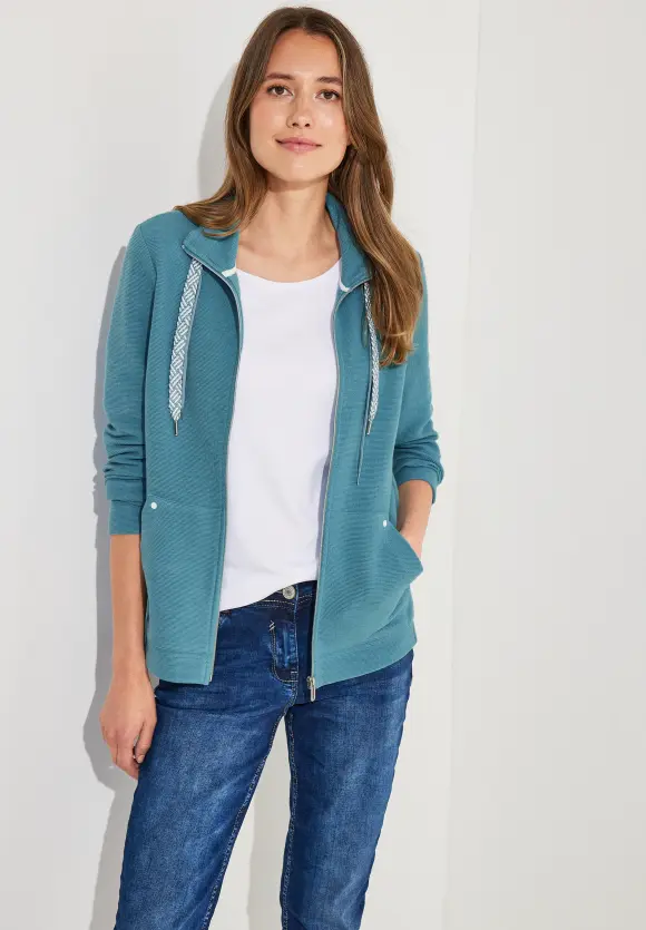 CECIL Shirtjacke mit Struktur