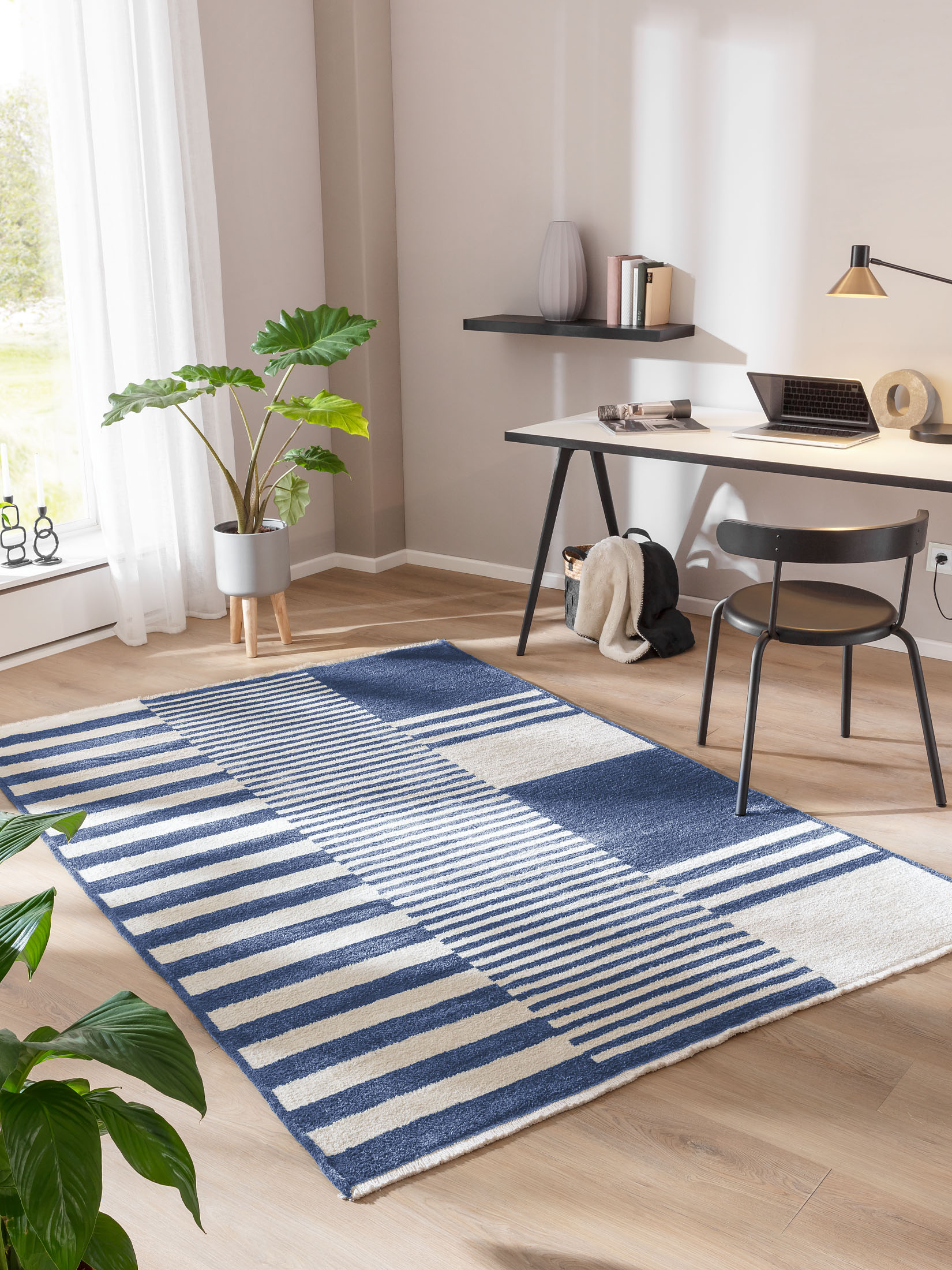 Raya Moderner Teppich, Ocean