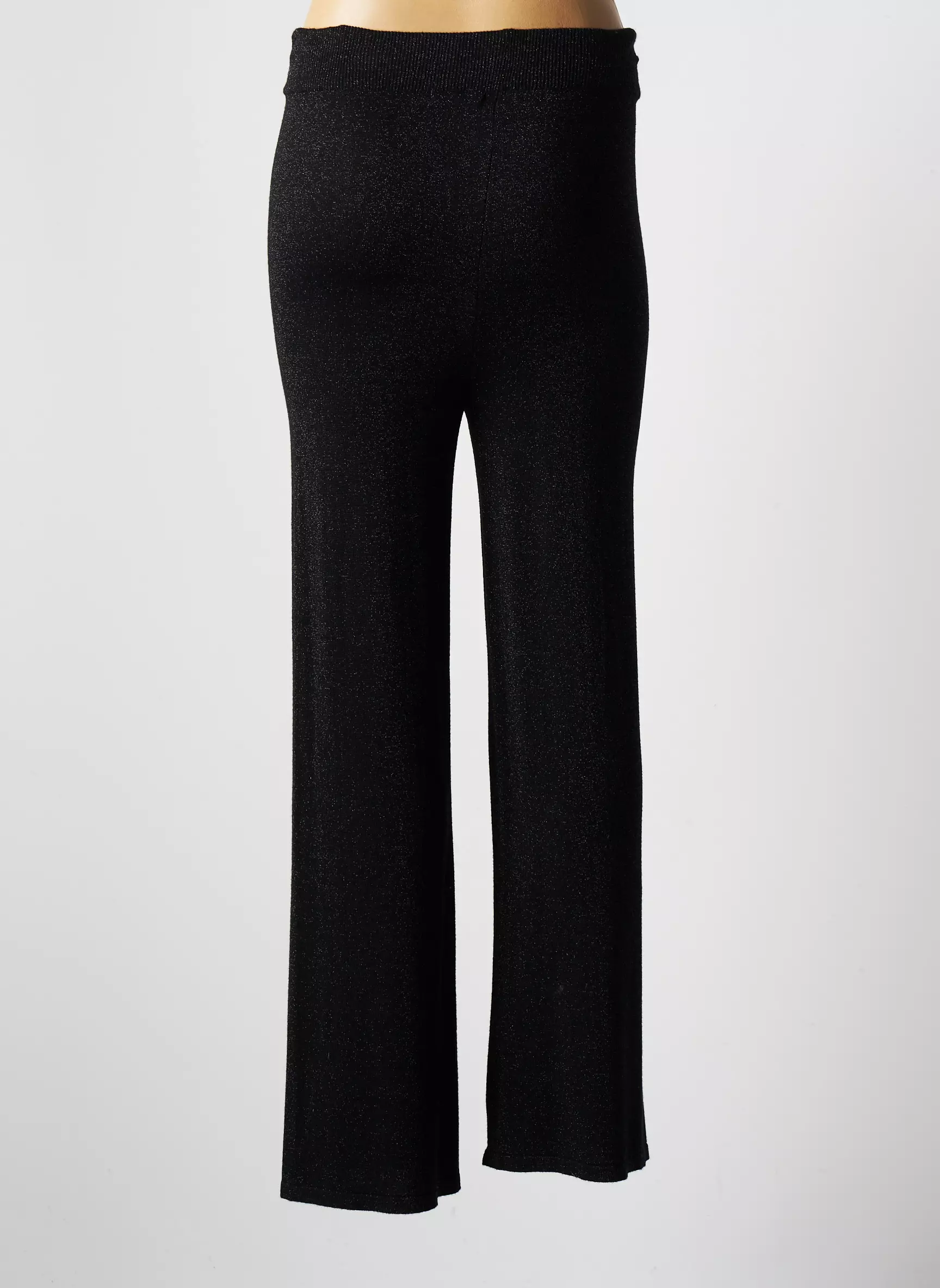 Love Look Pantalons Larges Femme couleur noir