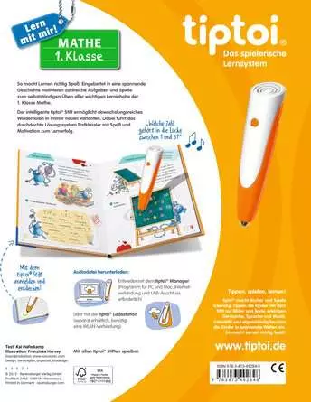 tiptoi® Lern mit mir! Mathe 1. Klasse