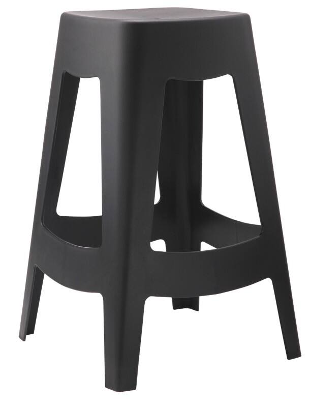 Paperflow Barhocker Schwarz 5 Stück