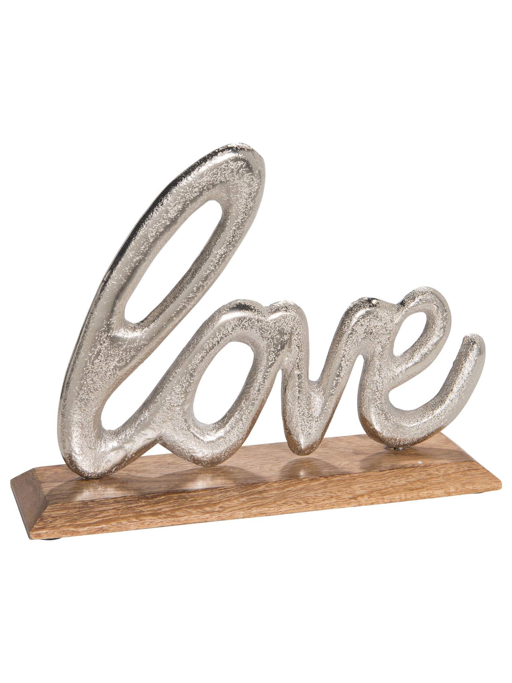 Simple Love Aufsteller, Silber