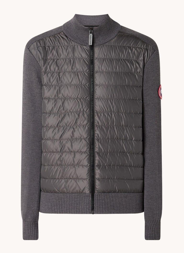 Canada Goose Hybridge Καπιτονέ Μάλλινο Μπουφάν με Μπροστινό Μέτωπο