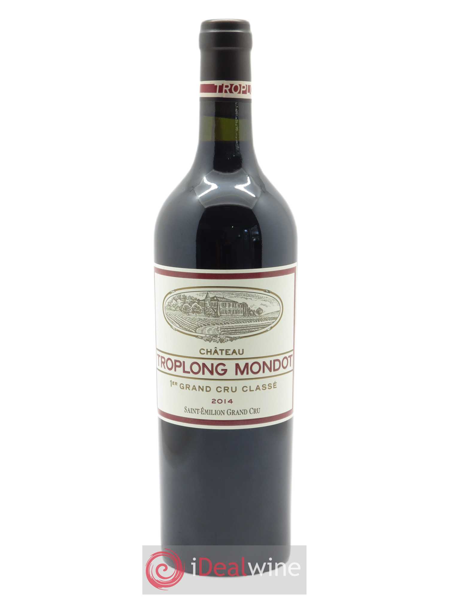 Château Troplong Mondot 1er Grand Cru Classé B (CBO à partir de 12 bts) 2014 - Lot de 1 Bouteille