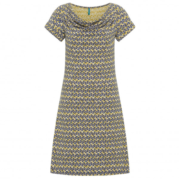 Tranquillo - Women's Jersey-Kleid S/S geraffter Ausschnitt - Kleid