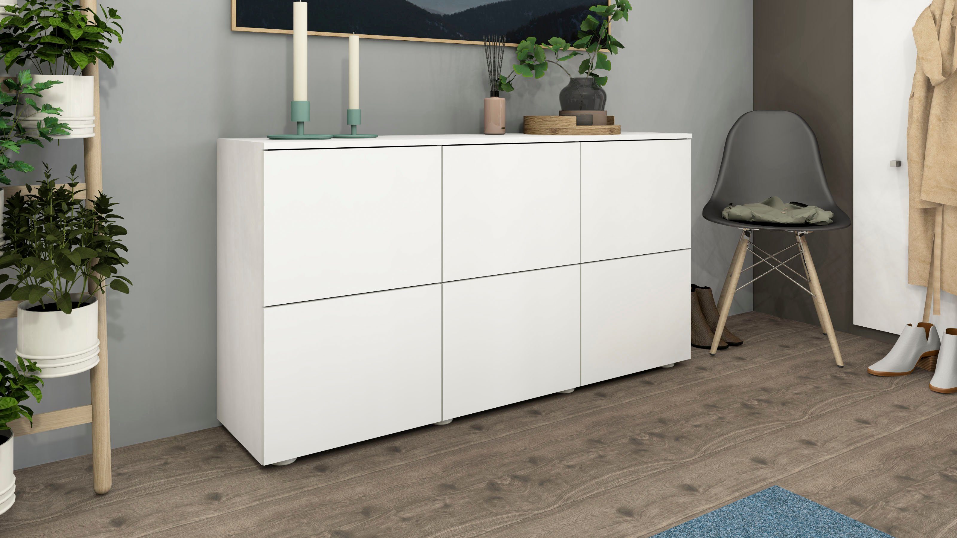 borchardt Möbel Kommode Rova, Breite 139 cm